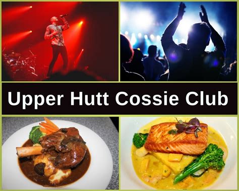 Upper Hutt Cossie Club Wellington Bar, Menu, Pokies .